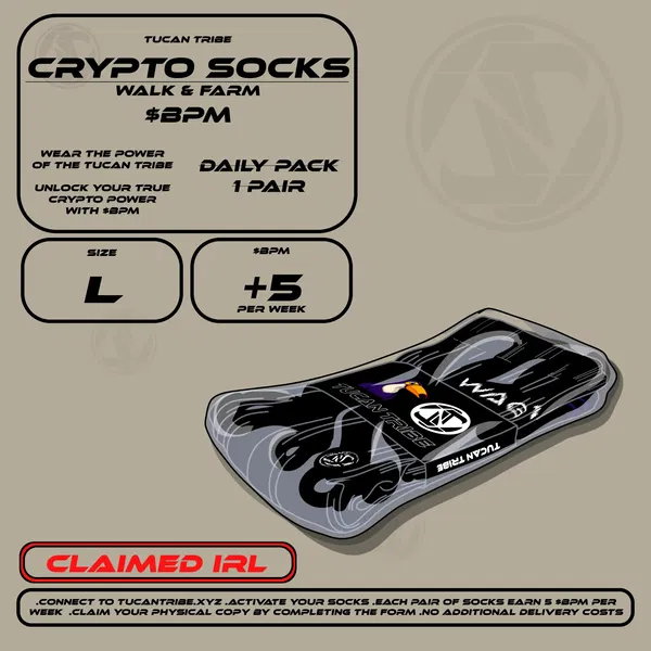 Image of Tucan Tribe Crypto Socks #1