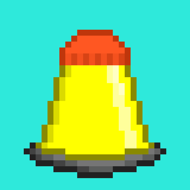 Image of 8-Bit Cones #85