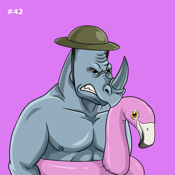 Image of Rowdy Rhino #042