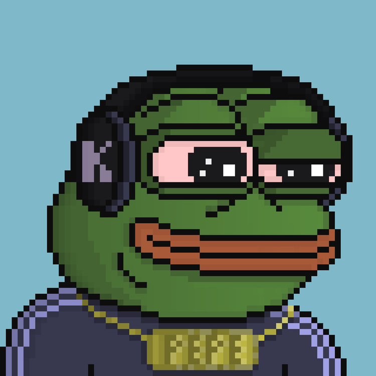 Image of PIXEL PEPE 1/1 #020