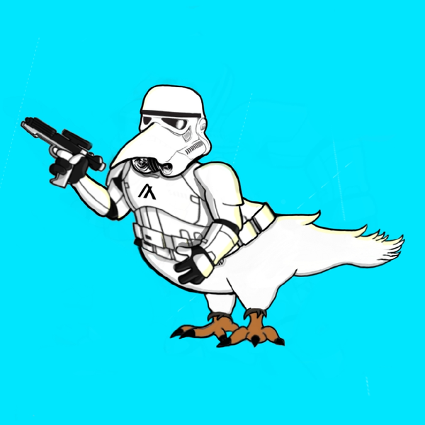 An image of Ghettopigeonsnft #46 AlgoTrooper