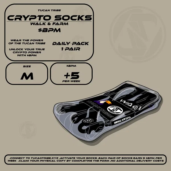 Image of Tucan Tribe Crypto Socks #52