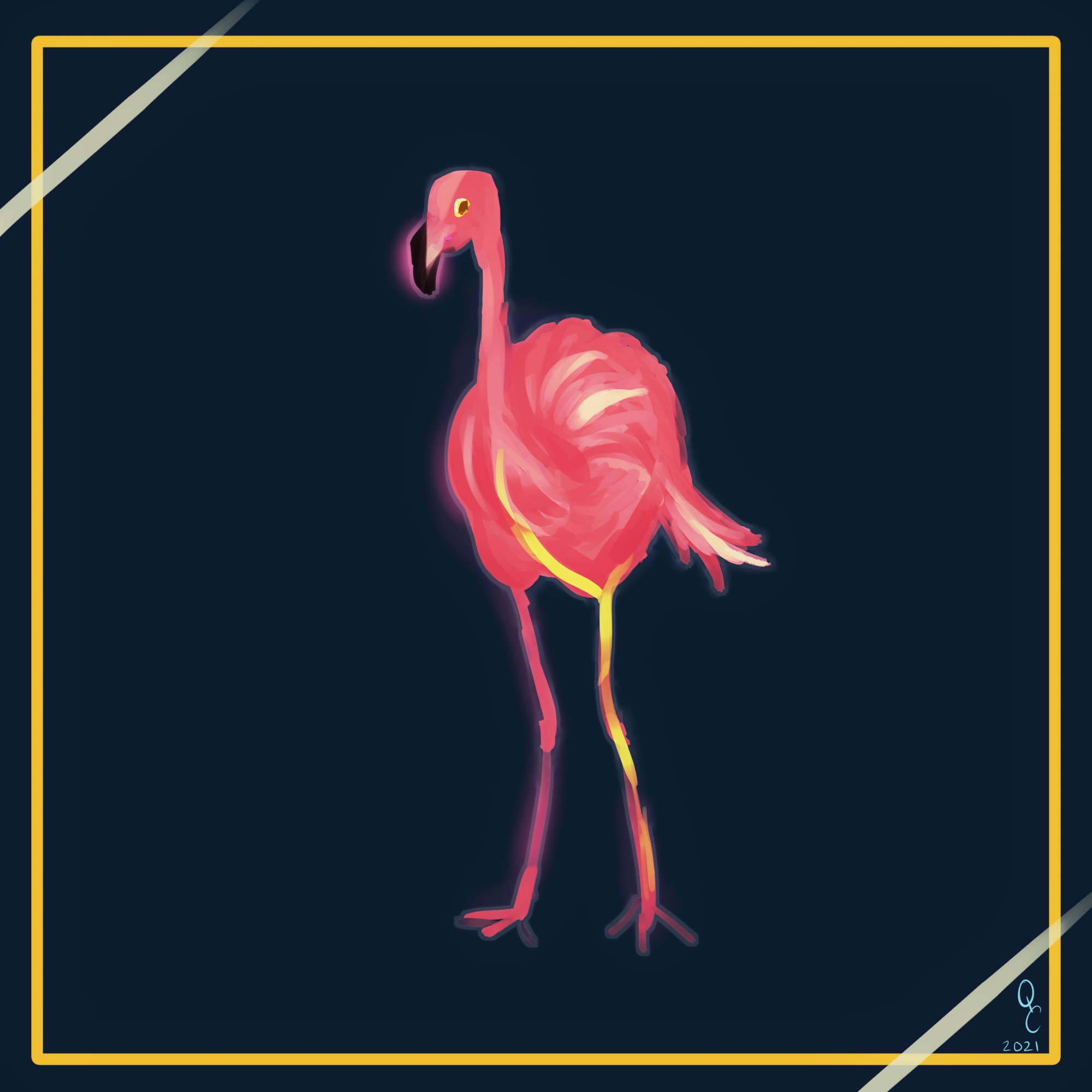 Flamingle #3 NFT on Algorand