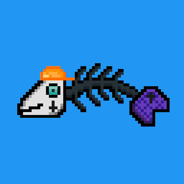 Image of 8-Bit BoneFish #39