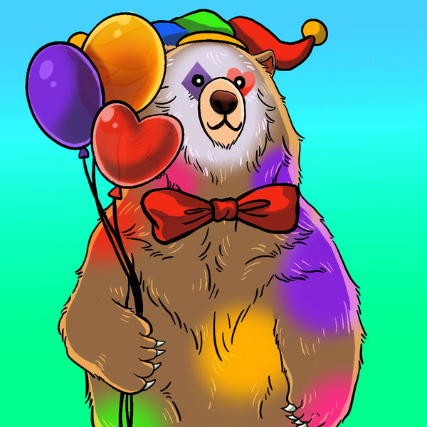 An image of (#014) Beary the Clown