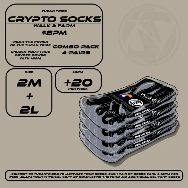 Image of Tucan Tribe Crypto Socks #4