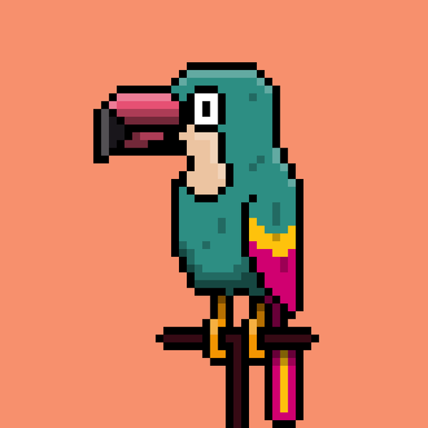 An image of Algoparrot #104 - Celyn