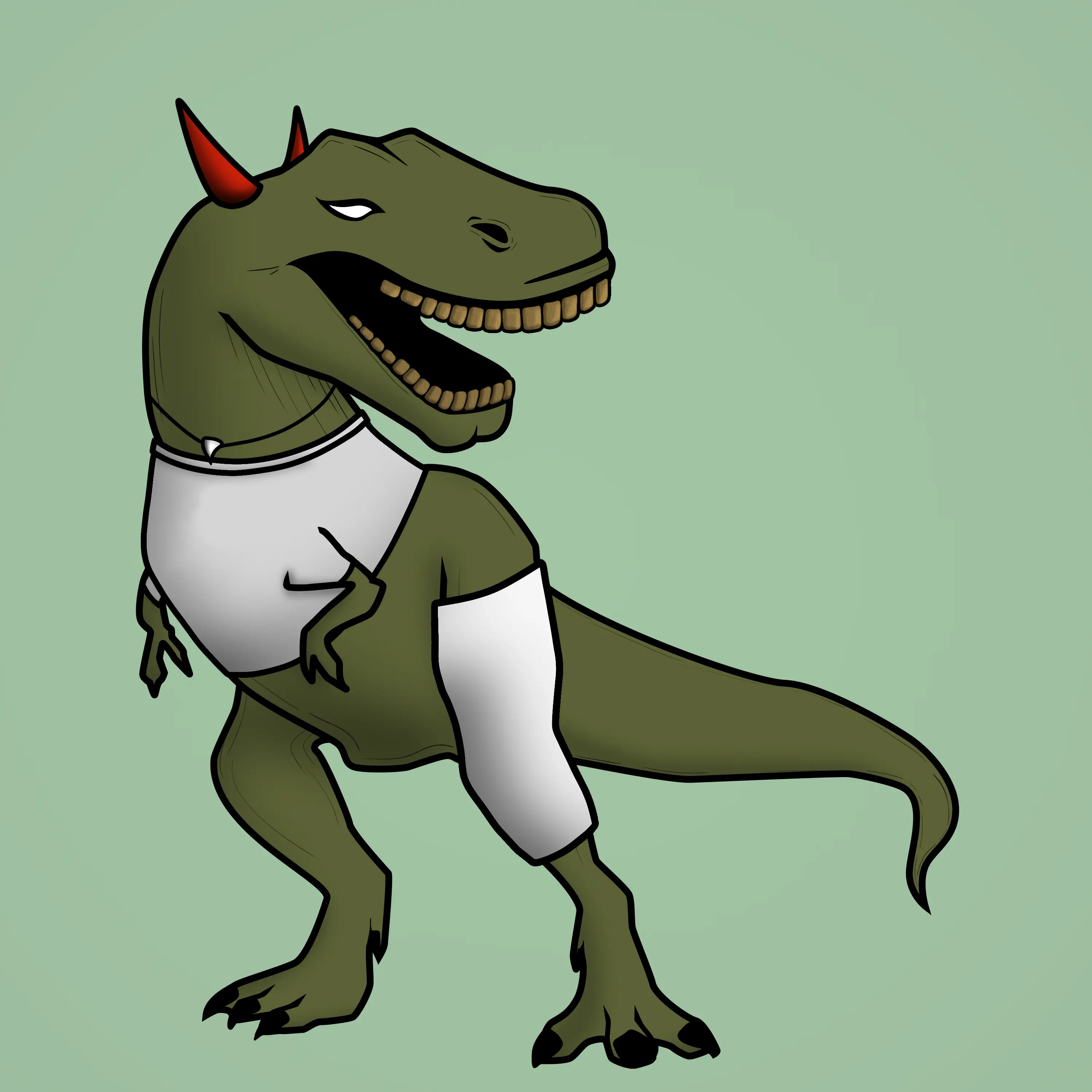 Image of Algosaur Evolution #744