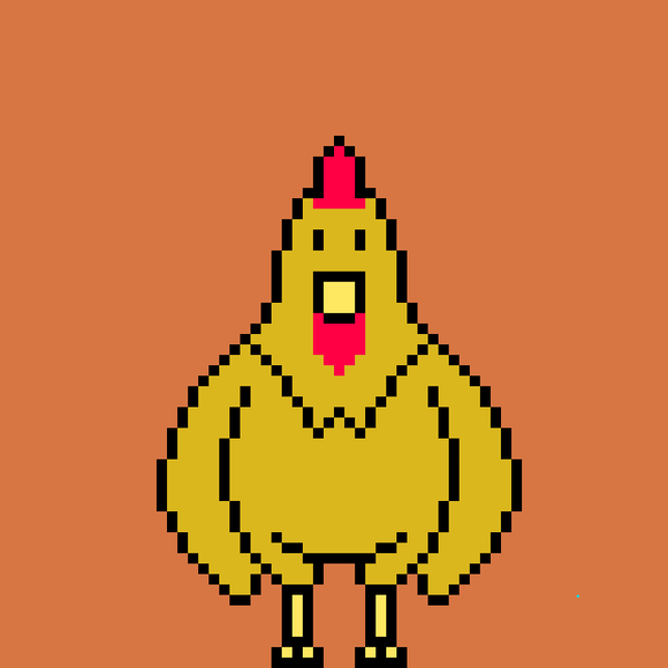 An image of Pixel Chicken #5