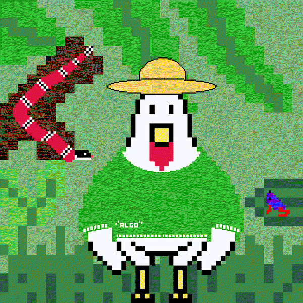 An image of Pixel Chicken #23