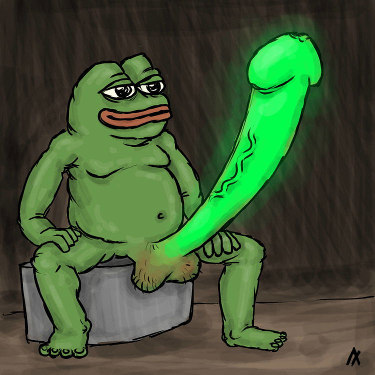 Image of Green Dick Pepe