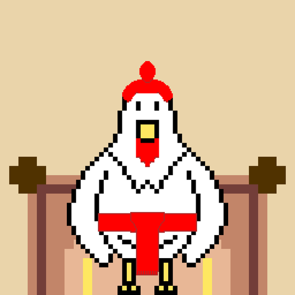 An image of Pixel Chicken #15