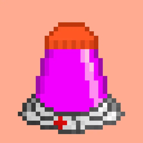 An image of 8-Bit Cones #1514