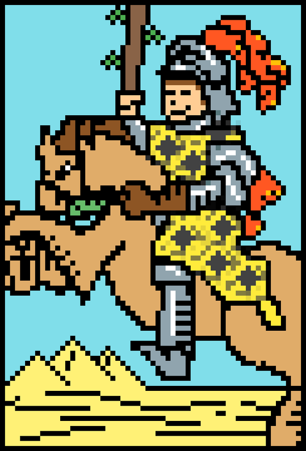 Image of Knight of Wands