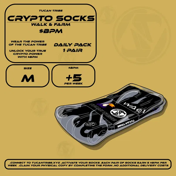 Image of Tucan Tribe Crypto Socks #41