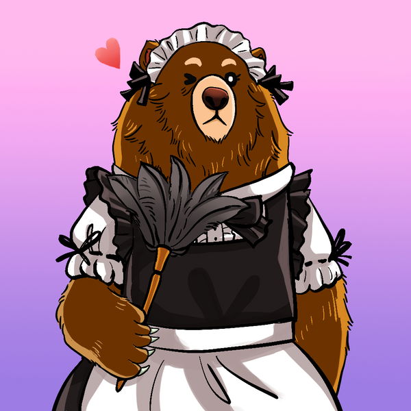 An image of (#005) Beary the Moe~Maid