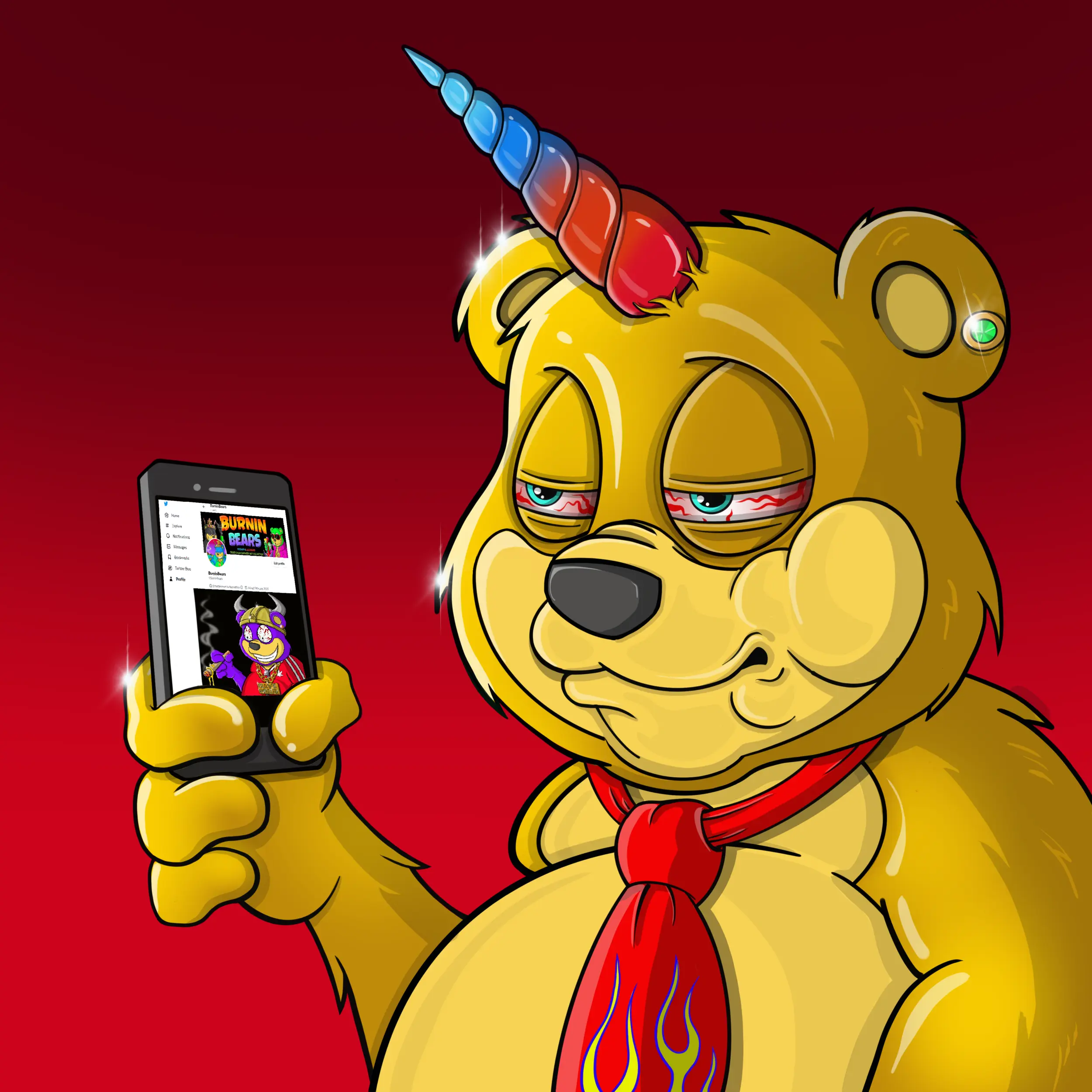 Image of Burnin Bears #10