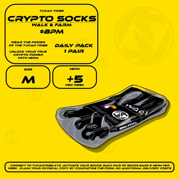 Image of Tucan Tribe Crypto Socks #44