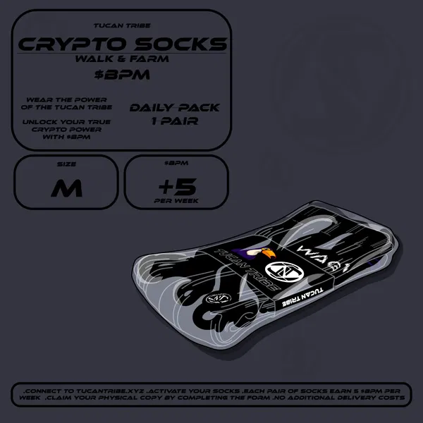 Image of Tucan Tribe Crypto Socks #34