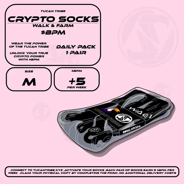 Image of Tucan Tribe Crypto Socks #42