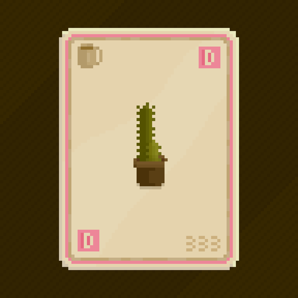 An image of Cactus Caffeine Card