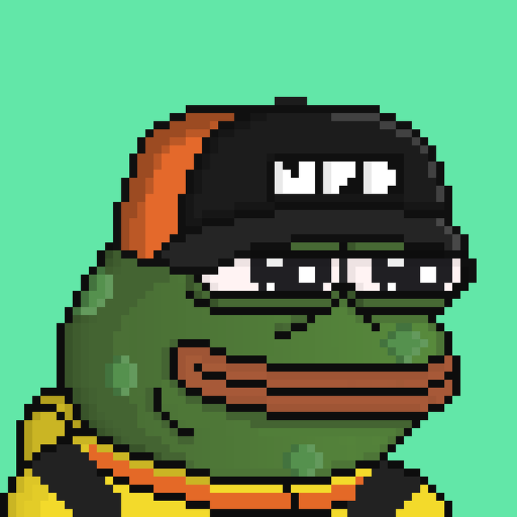 Image of PIXEL PEPE 1/1 #012