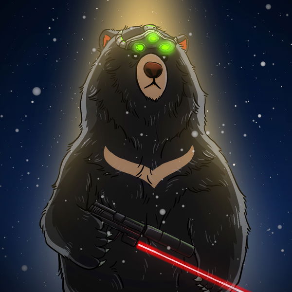 Image of (#040) Beary the Stealth Master