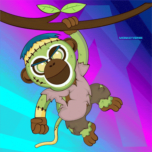 An image of Algo Monkeyverse #0020