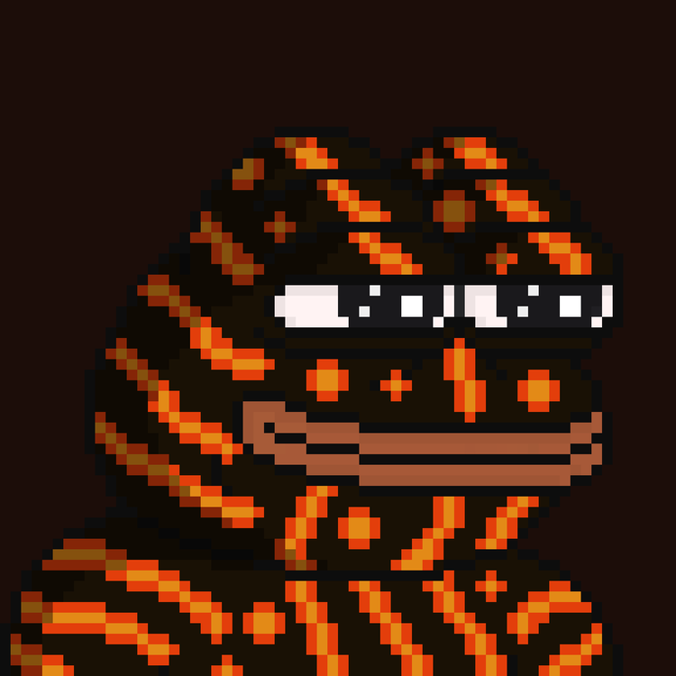 Image of PIXEL PEPE 1/1 #035