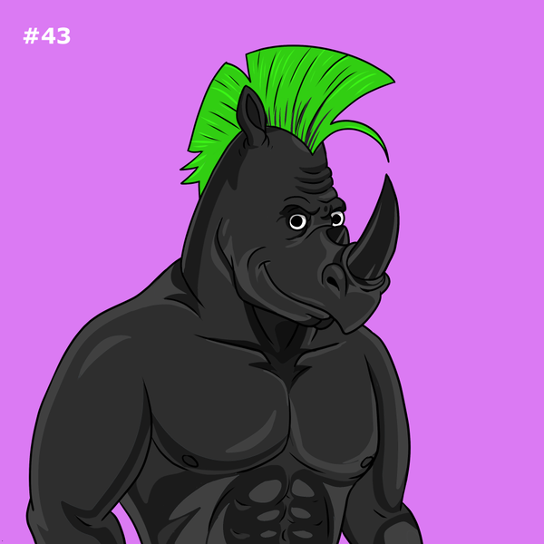 Image of Rowdy Rhino #043