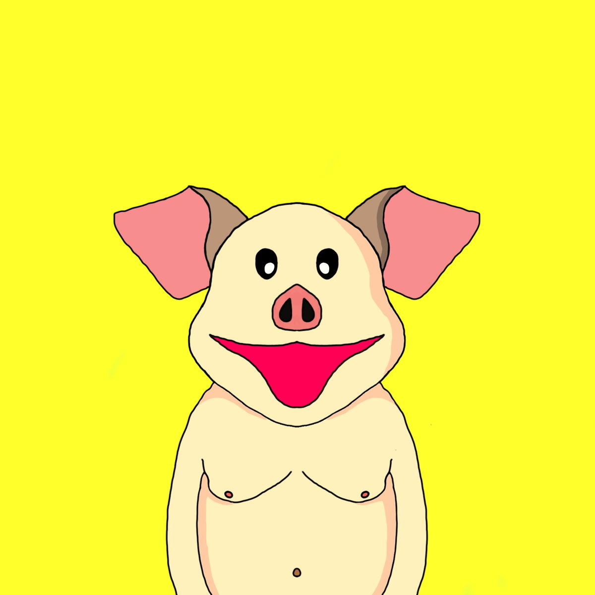 Fun Addict Pig banner