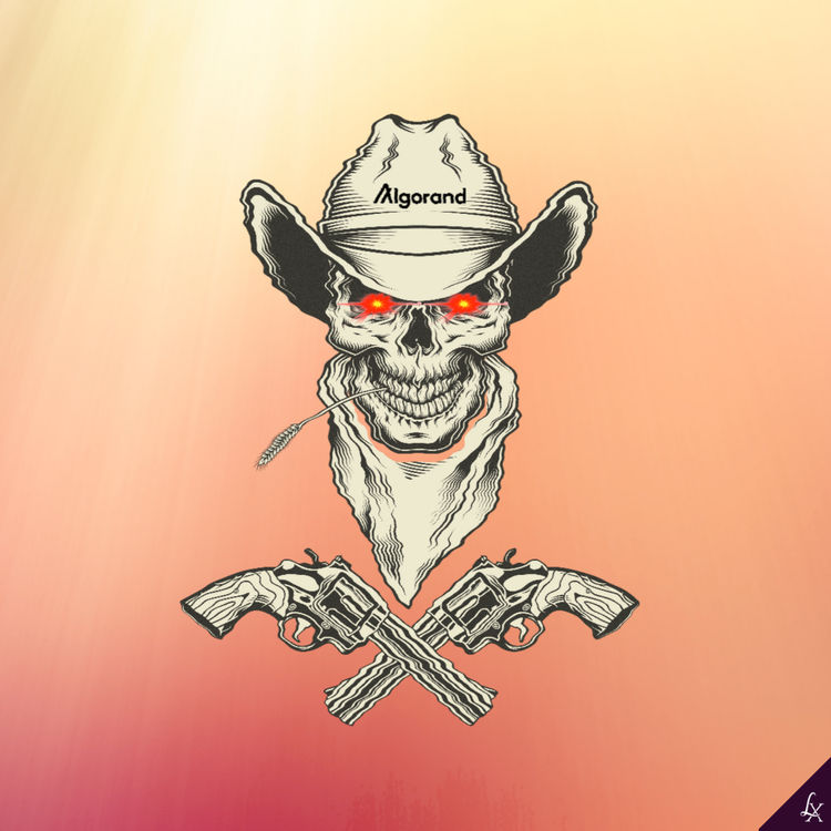 Image of Linx Cowboy Skull #010