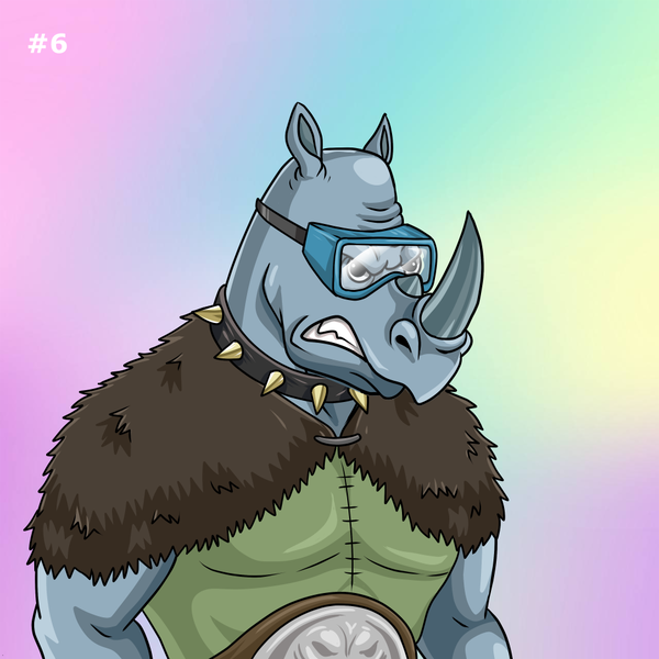 An image of Rowdy Rhino #006