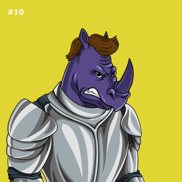 An image of Rowdy Rhino #010