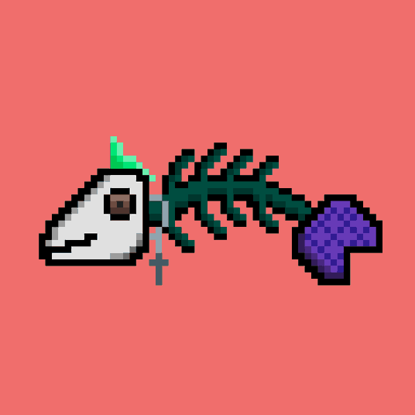 An image of 8-Bit BoneFish #14