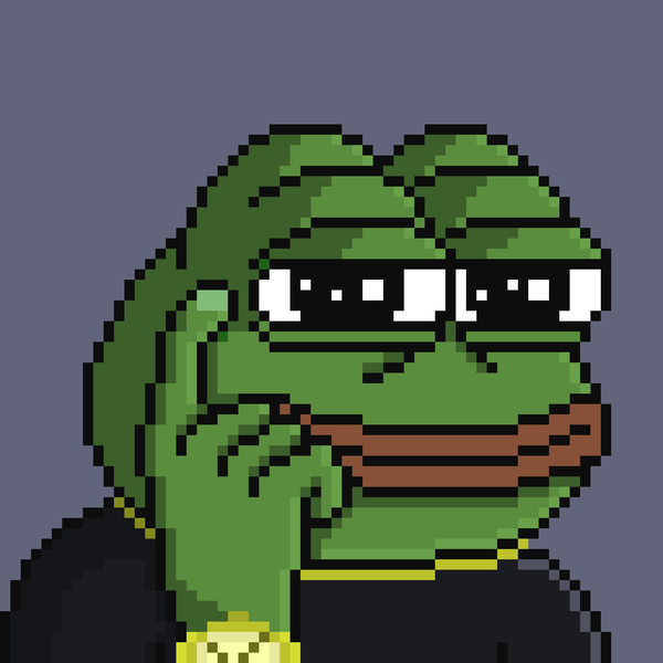 Image of PIXEL PEPE 1/1 #038