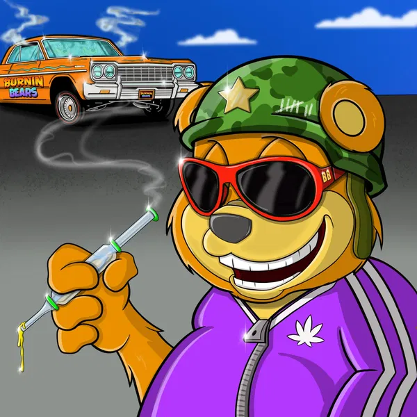 An image of Burnin Bears #4