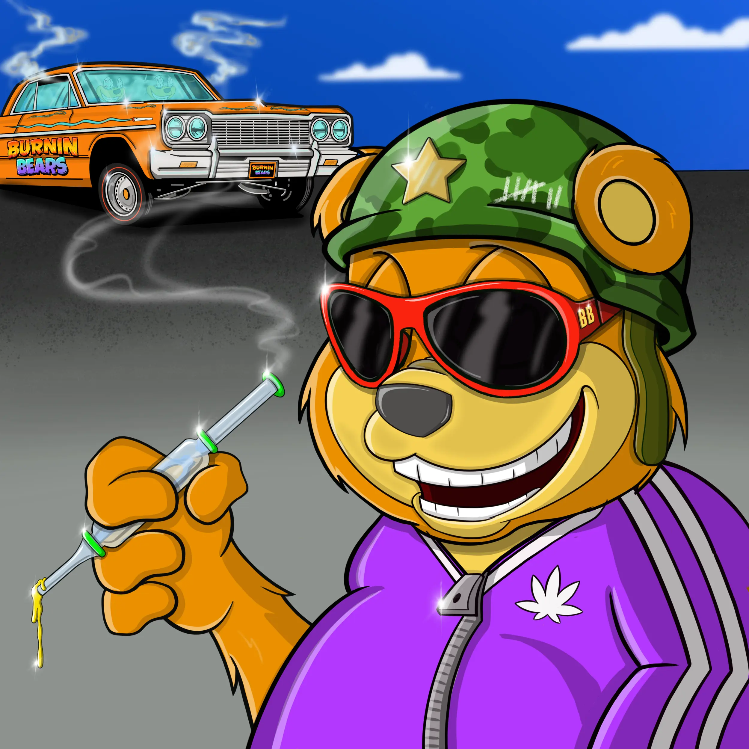 Image of Burnin Bears #4