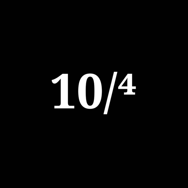 An image of Fraction 10/⁴