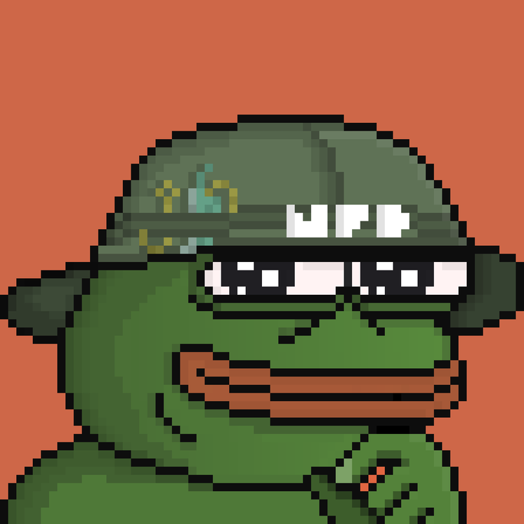 Image of PIXEL PEPE 1/1 #017