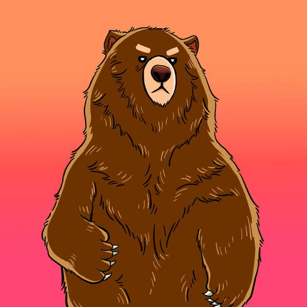 An image of (#001) Beary the Bear