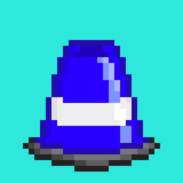 Image of 8-Bit Cones #9