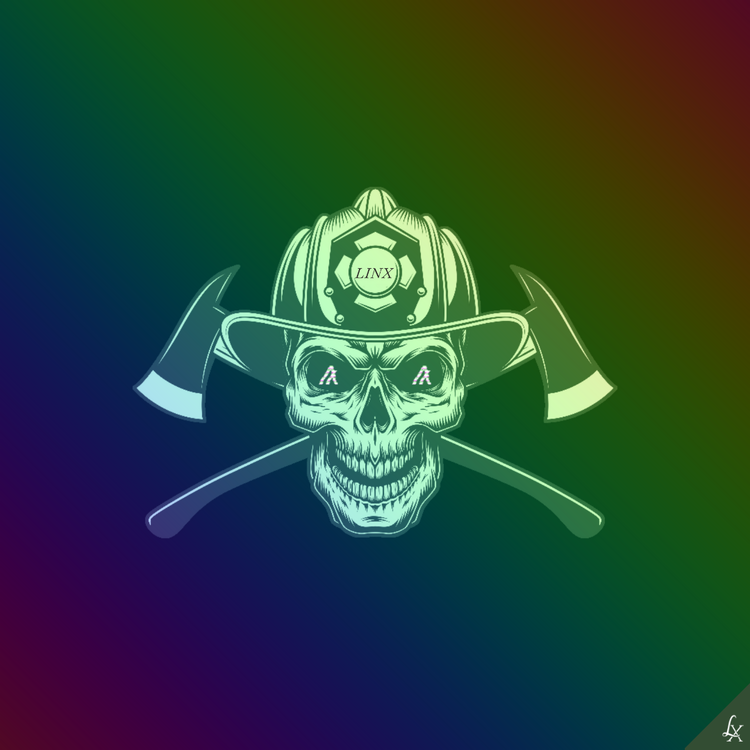 Image of Linx Firefighter Skull #014