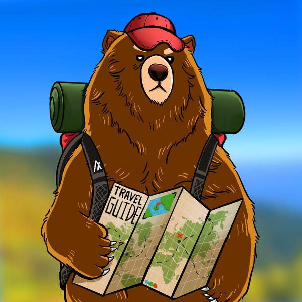 Image of (#026) Beary the Traveler