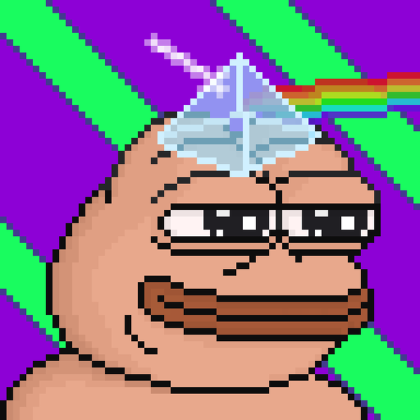 An image of PIXEL PEPE 1/1 #010