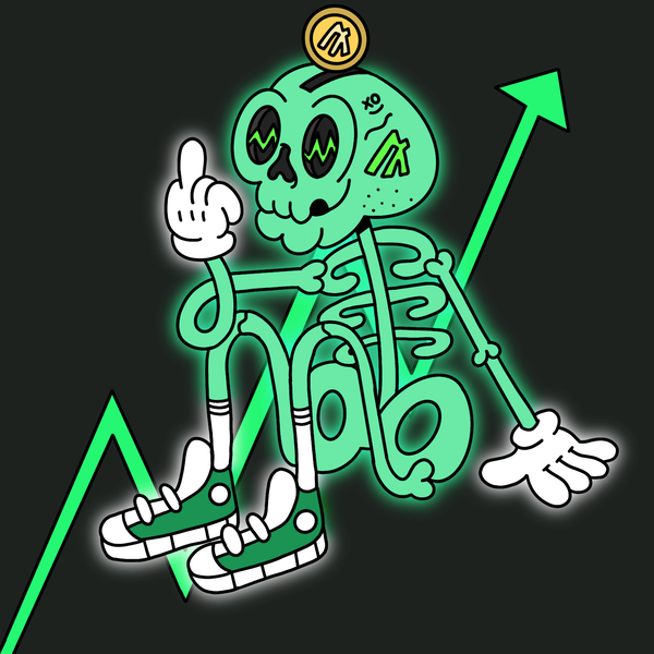 An image of Bullish Skully #108