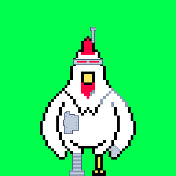 An image of Pixel Chicken #22