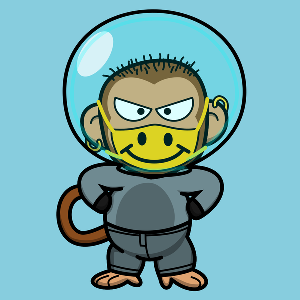 Image of Covid Space Monkey #141