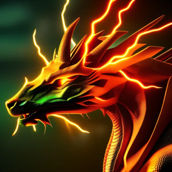 An image of DragonFi Thunder Dragons #1