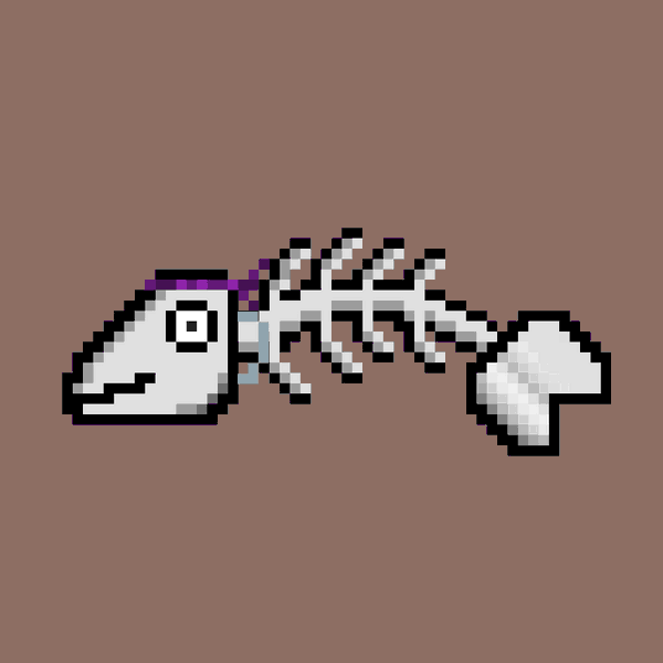 An image of 8-Bit BoneFish #491